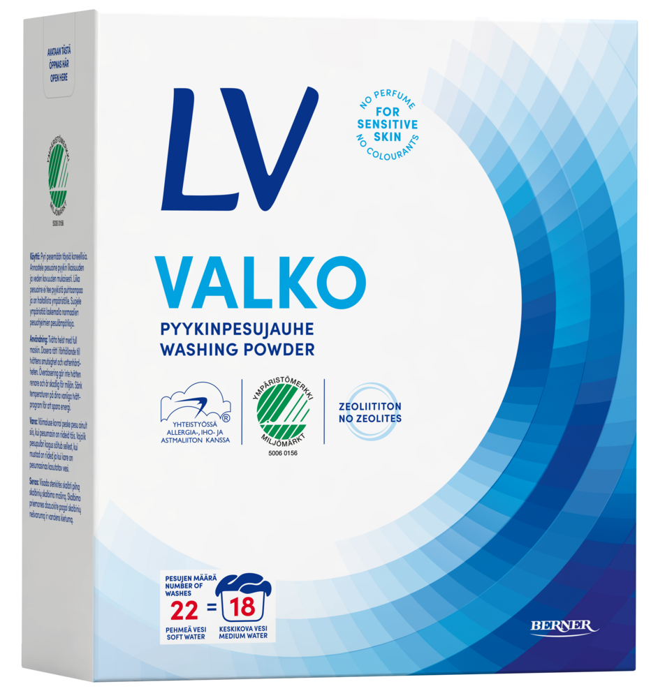 Tuotekuva: LV 750 g Valko pyykinpesujauhetiiviste