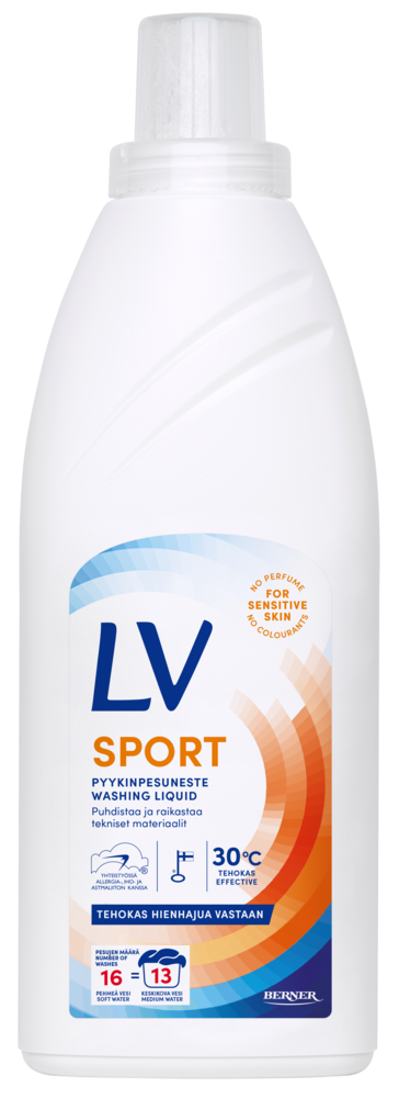 Tuotekuva: LV Sport pyykinpesuneste 750ml