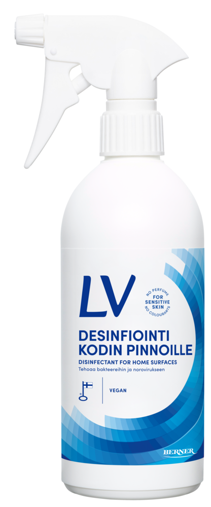 Tuotekuva: LV Desinfiointi kodin pinnoille