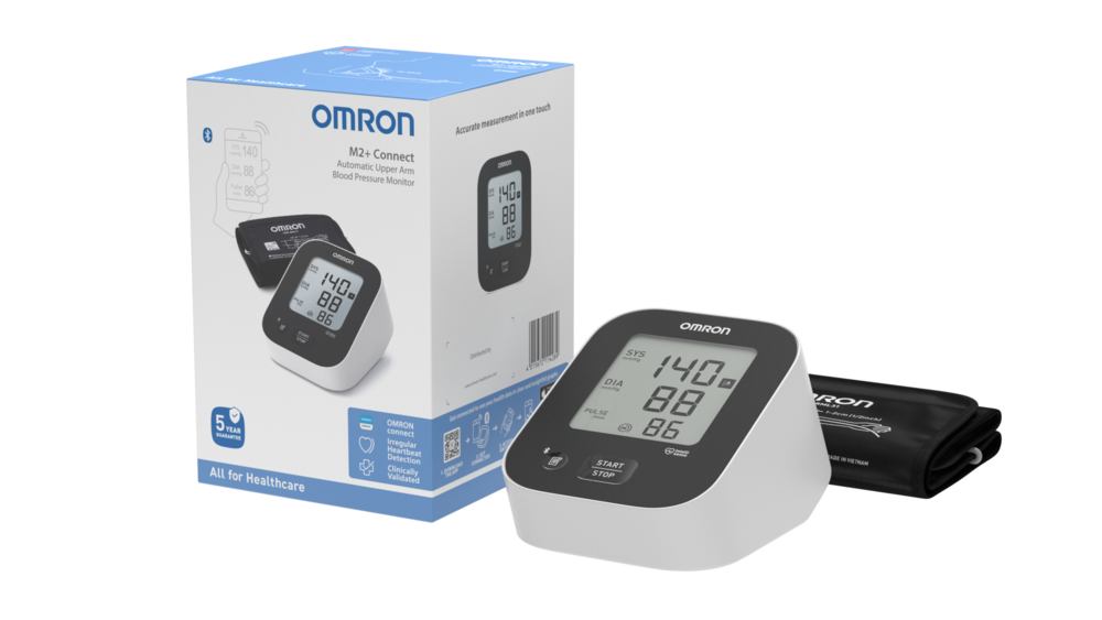 Tuotekuva: Omron M2+ Connect verenpainemittari