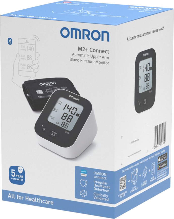 Tuotekuva: Omron M2+ Connect verenpainemittari
