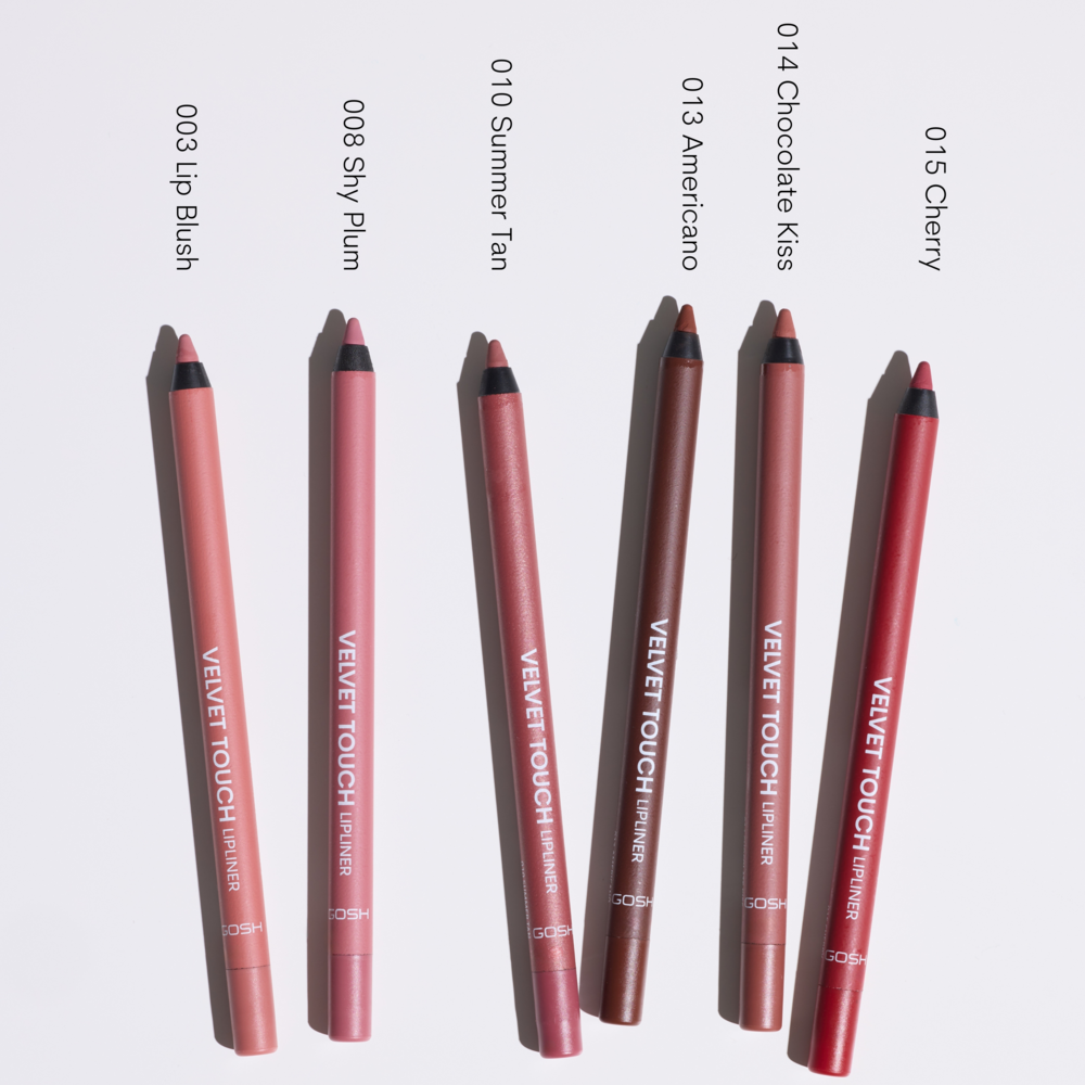 Tuotekuva: Gosh Velvet Touch Lip Liner 008 Shy Plum huultenrajauskynä 1,2g