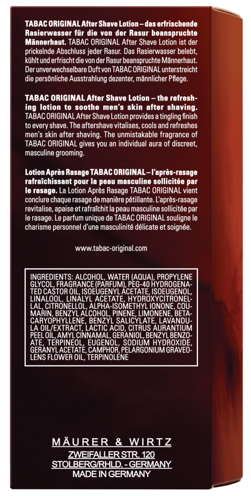 Tuotekuva: Tabac Original 100ml After Shave Lotion partavesi