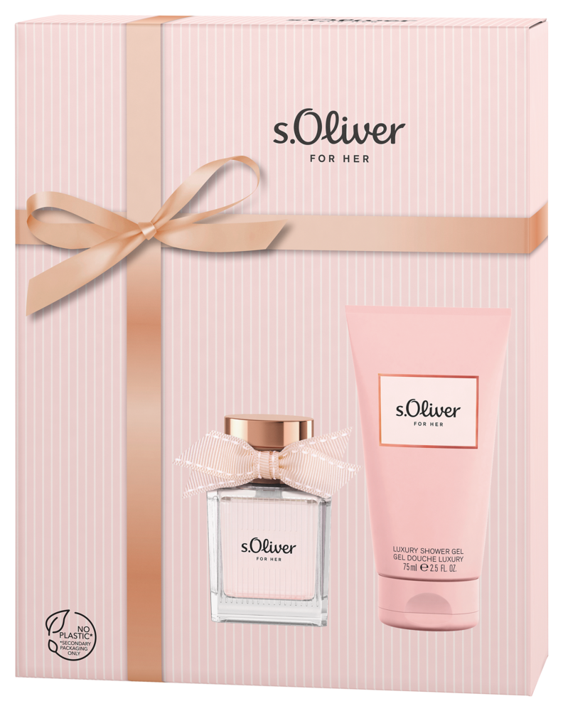 Tuotekuva: s.Oliver For her lahjapakkaus EdT 30 ml + suihkugeeli 75ml