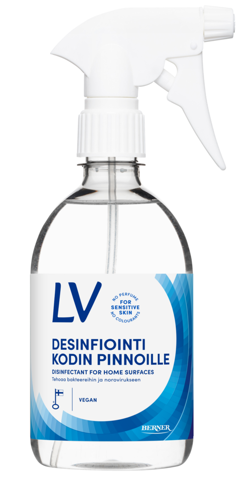 Tuotekuva: LV Desinfiointi kodin pinnoille