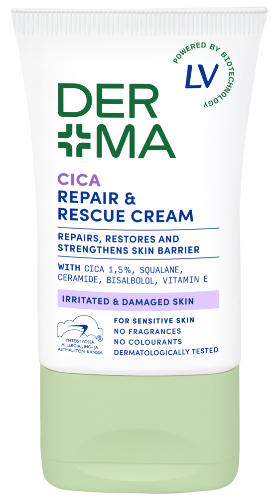Tuotekuva: Derma by LV 40ml  CICA Repair &amp; Rescue Cream