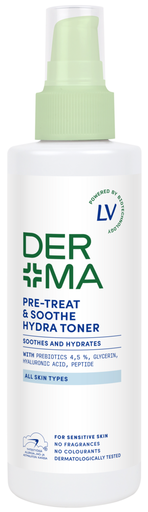 Tuotekuva: Derma by LV 200ml Pre-Treat &amp; Soothe Hydra Toner
