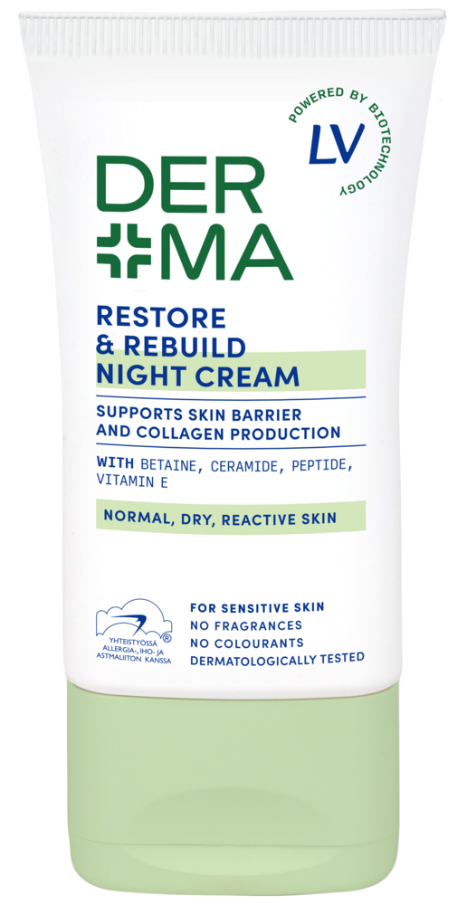 Tuotekuva: Derma by LV 50ml Restore &amp; Rebuild Night Cream
