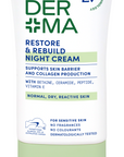 Tuotekuva: Derma by LV Restore & Rebuild Night Cream -yövoide 50ml