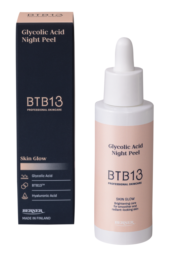 Tuotekuva: BTB13 30ML GLYCOLIC ACID NIGHT PEEL - MIDNIGHT RENEWAL
