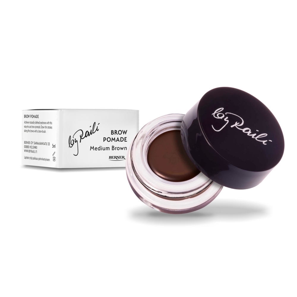 Tuotekuva: By Raili Brow Pomade -kulmaväri 5ml, Medium Brown