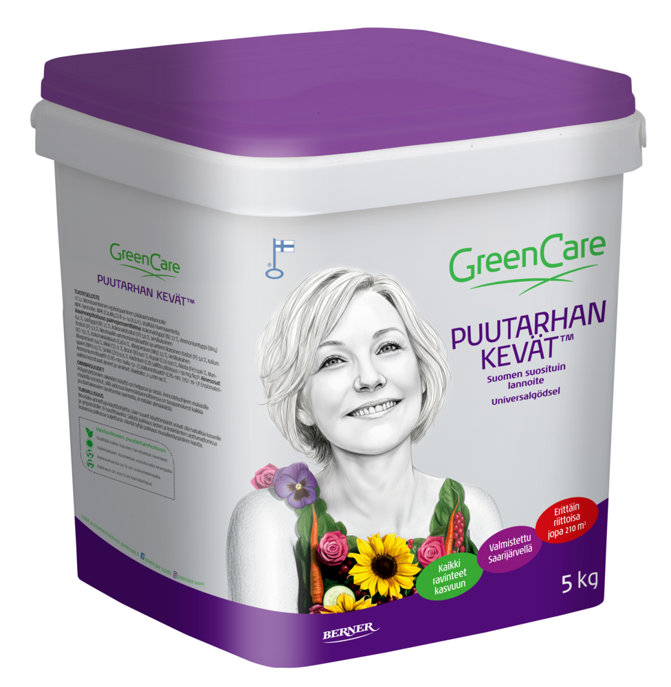 Tuotekuva: GreenCare Puutarhan Kevät lannoite 5kg