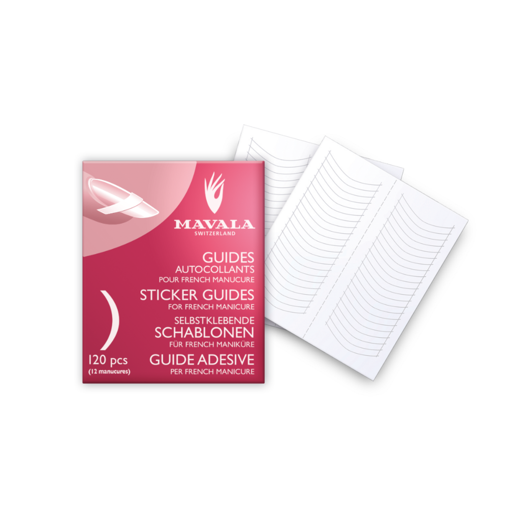 Tuotekuva: Mavala French Manicure Stikcers 120 kpl ranskalaisen manikyyrin tarrat