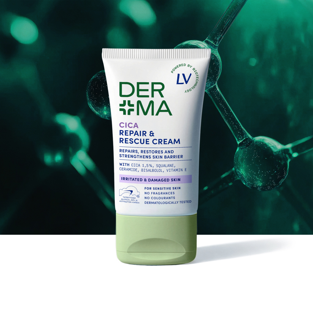 Tuotekuva: Derma by LV CICA Repair & Rescue Cream -hoitovoide 40ml 