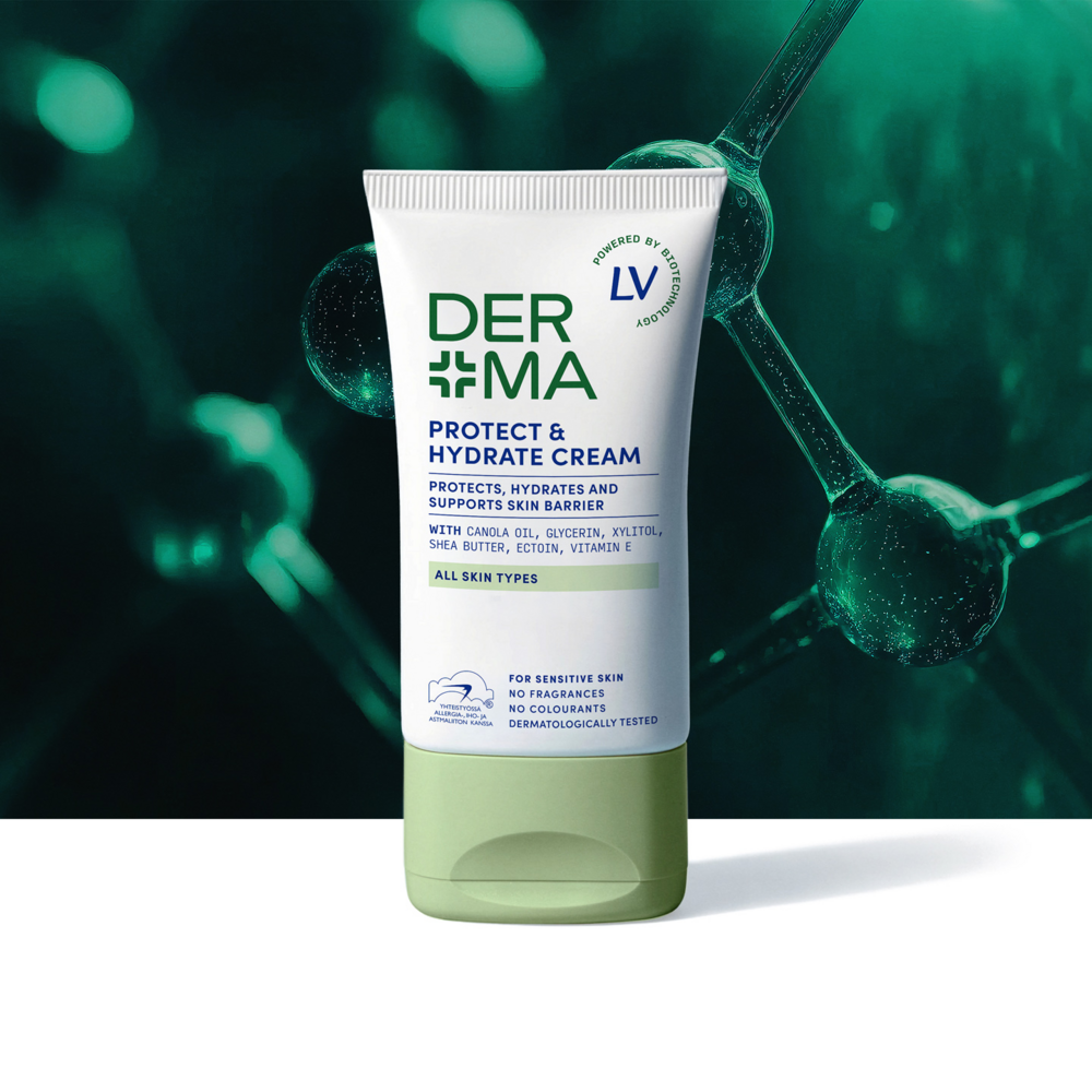 Tuotekuva: Derma by LV Protect & Hydrate Cream -kasvovoide 50ml 