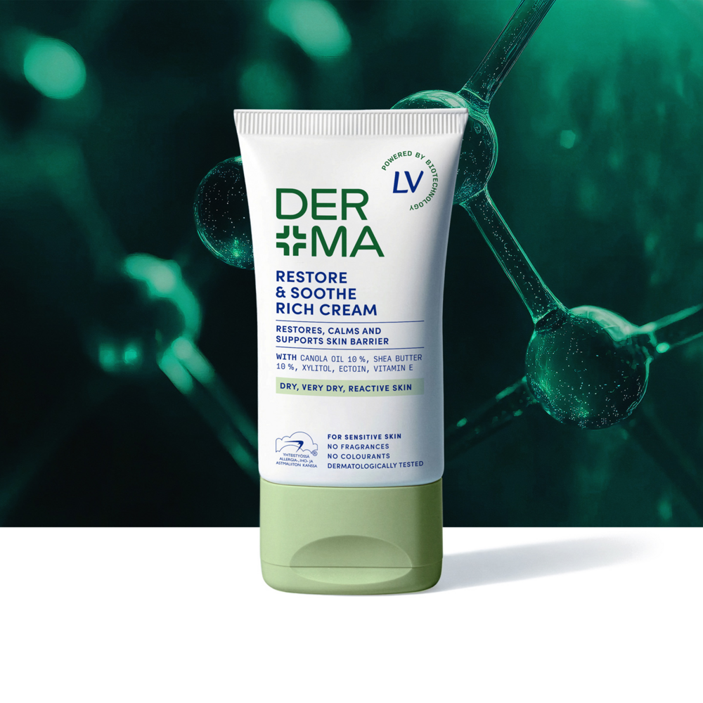 Tuotekuva: Derma by LV Restore & Soothe Rich Cream -kasvovoide 50ml