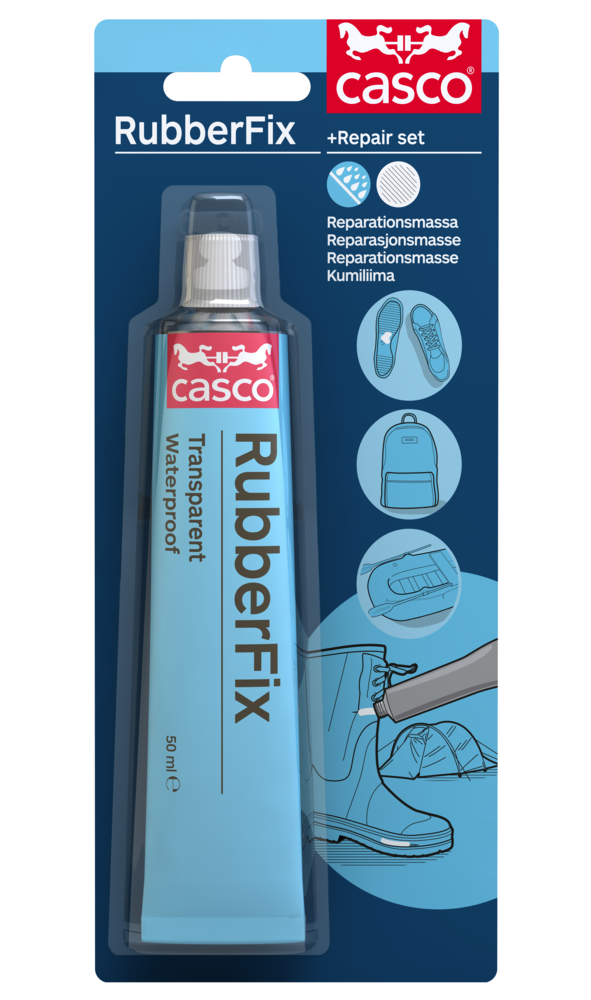 Tuotekuva: RubberFix paikkausmassa kumisaappaille