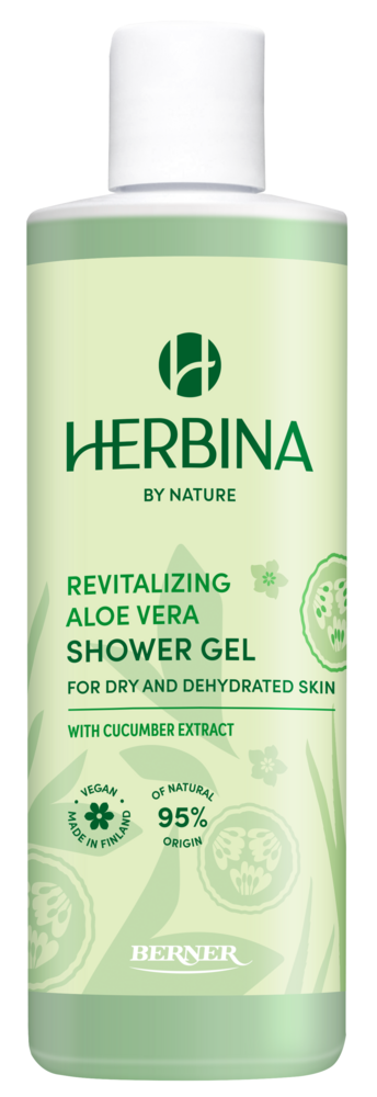 Tuotekuva: Herbina Revitalizing Aloe Vera suihkugeeli 250ml