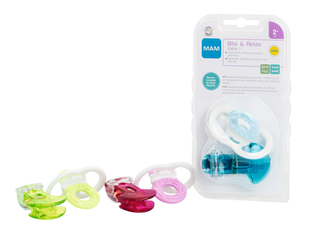 Tuotekuva: Ainu Mam Bite&Relax purulelu+nauha 2+kk