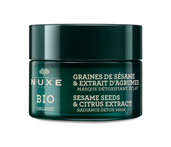 Nuxe Bio Organic Sesame Seeds & Citrus Extract Radiance Detox Mask -kasvonaamio 50 ml