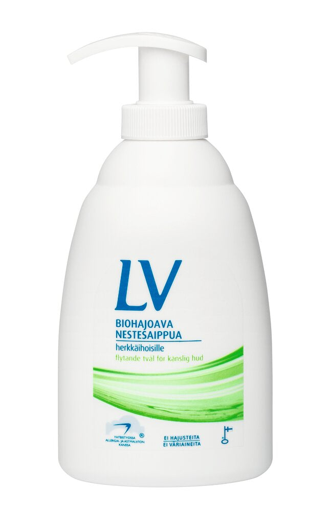 Tuotekuva: LV Biohajoava Nestesaippua 300ml