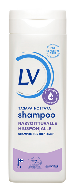 LV shampoo rasvoittuvalle hiuspohjalle 250ml