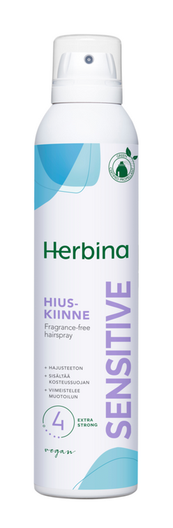 Herbina Sensitive hajusteeton hiuskiinne 250ml