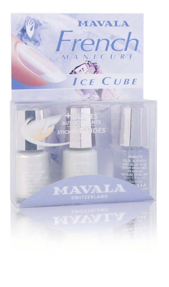Tuotekuva: Mavala French Manicure Ice Cube 3x5 ml ranskalaisen manikyyrin setti