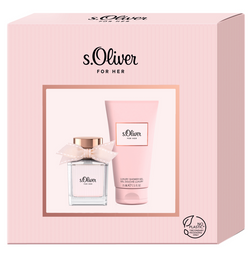 S.Oliver For her lahjapakkaus, sis. naisten tuoksu EdT 30 ml + suihkugeeli 75ml