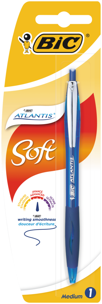 Tuotekuva: BIC Atlantis kuulakynä sininen 1kpl