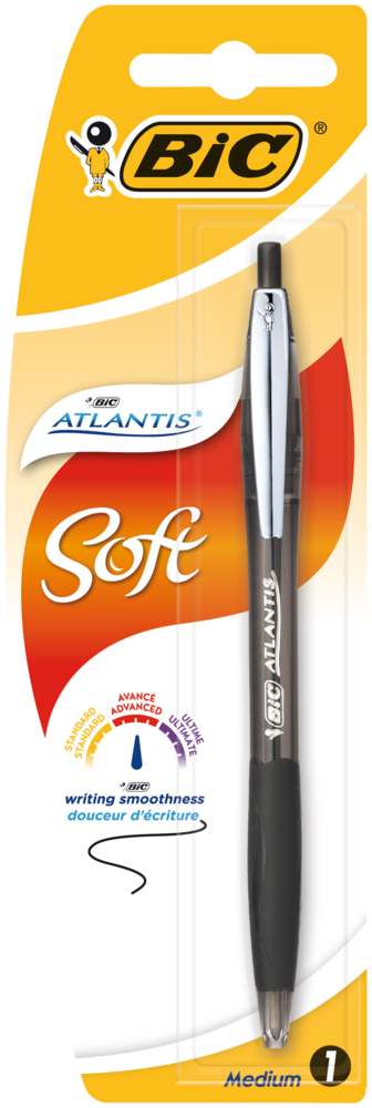 Tuotekuva: BIC Atlantis kuulakynä musta 1kpl