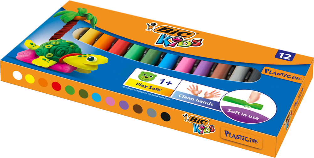 Tuotekuva: BIC Kids muovailuvaha 12kpl