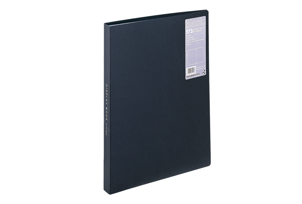 Tuotekuva: Foldermate Black esittelykansio 20s.