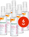 Herbina Texture hoitava muotoiluvoide 100ml x 6 - säästöpakkaus