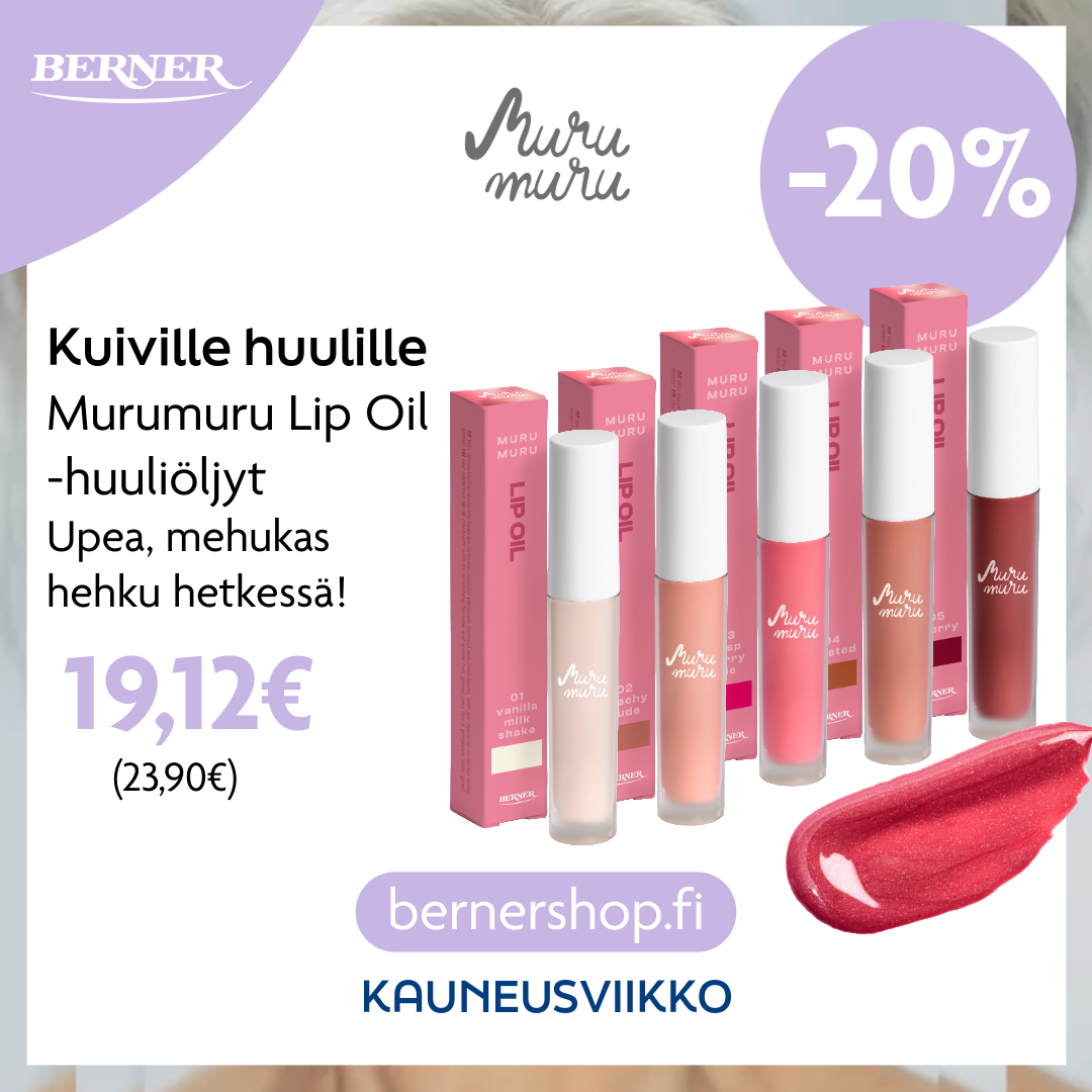 Kauneusviikko: Murumuru Lip Oil -20%