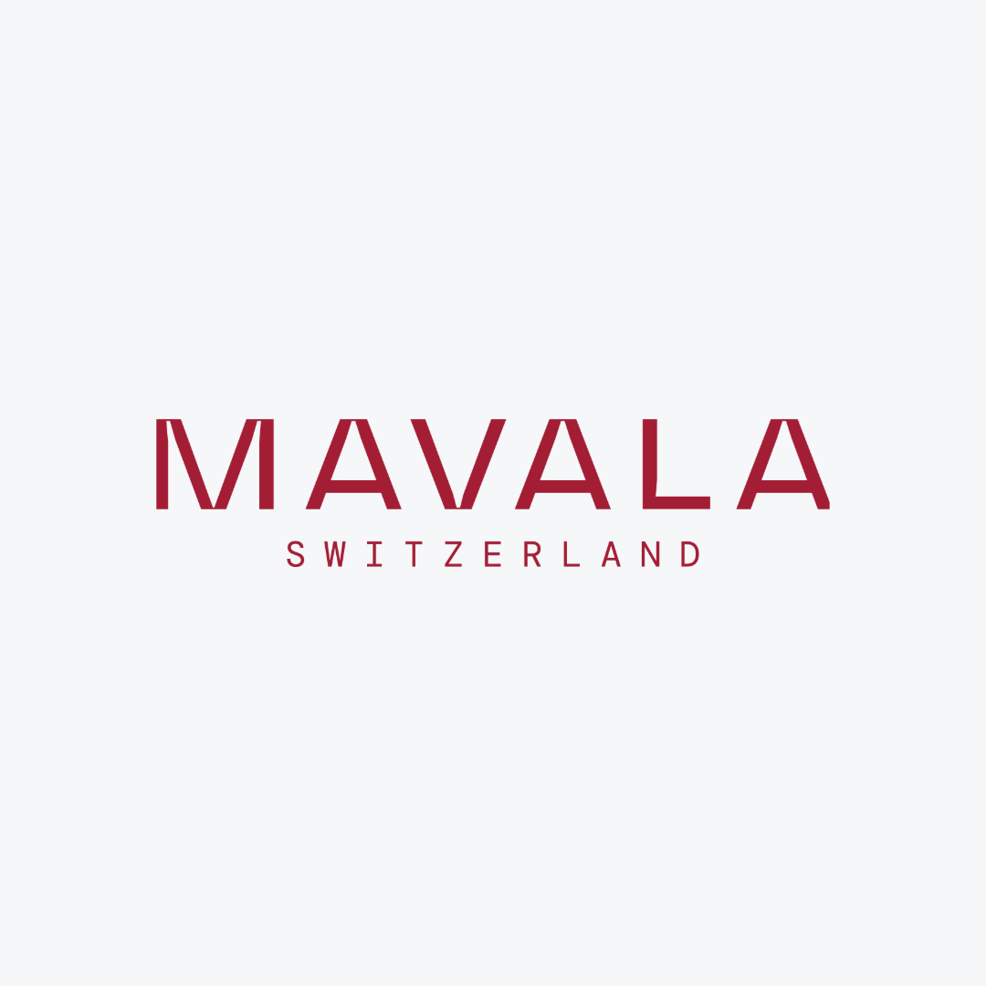 Mavala Switzerland logo punaisella tekstillä