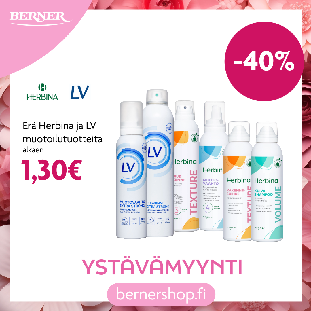 Ystävämyynti Erä Herbina ja LV muotoilutuotteita -40%