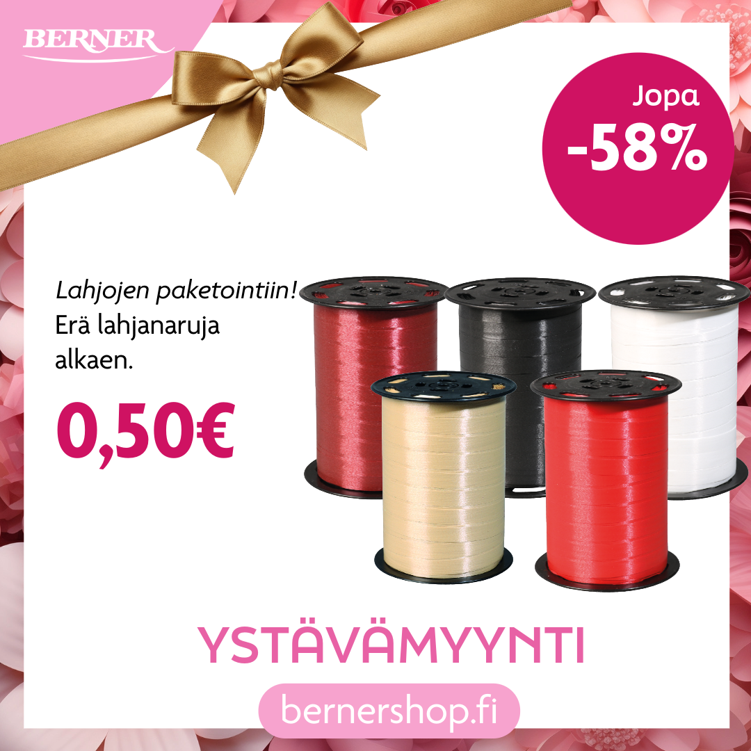 Ystävämyynti erä lahjanaruja alkaen 0,50€ jopa -58%