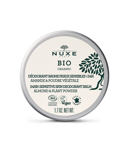 Nuxe Bio Organic Almond & Plant Powder 24hr Sensitive Skin Deodorant Balm -voidedeodorantti 50 ml