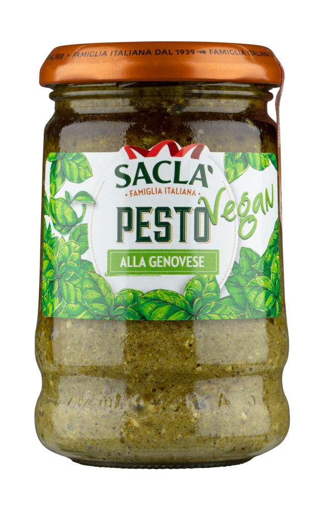 Tuotekuva: Saclà Vegan basilikapesto 190g