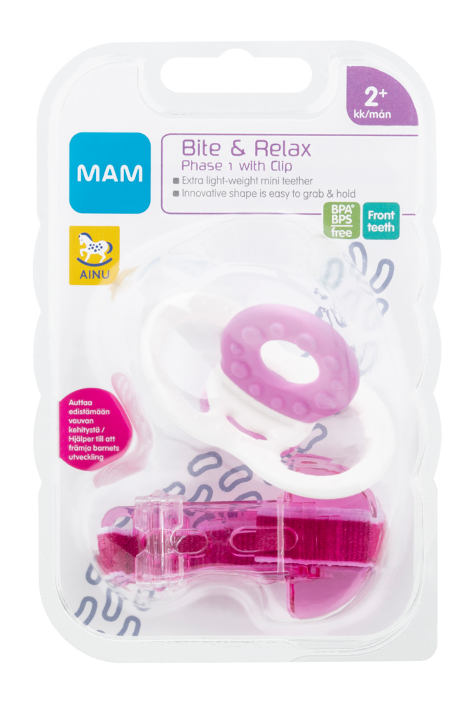 Tuotekuva: Ainu Mam Bite&Relax purulelu+nauha 2+kk