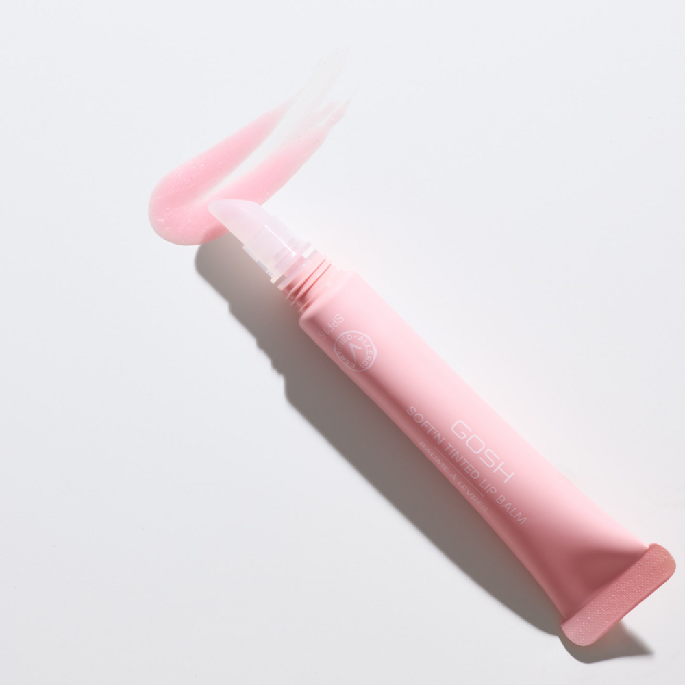 Tuotekuva: Gosh Soft&#39;n Tinted Lip Balm 007 Pink Soft Ice -huulikiilto 8ml