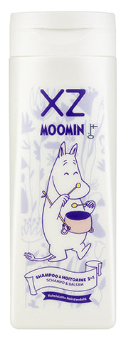 Tuotekuva: XZ  Muumi 2in1 shampoo+hoitoaine 250ml