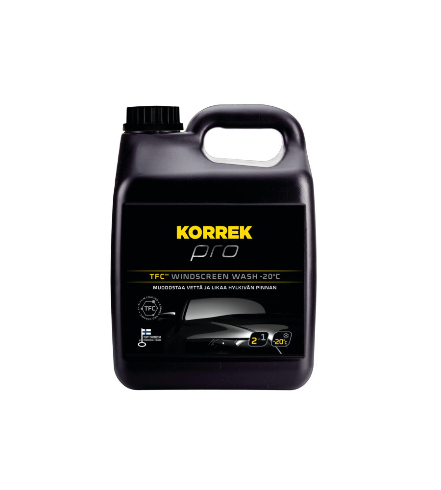 Tuotekuva: KORREK Pro TFC Windscreen wash -20ºC 3 L