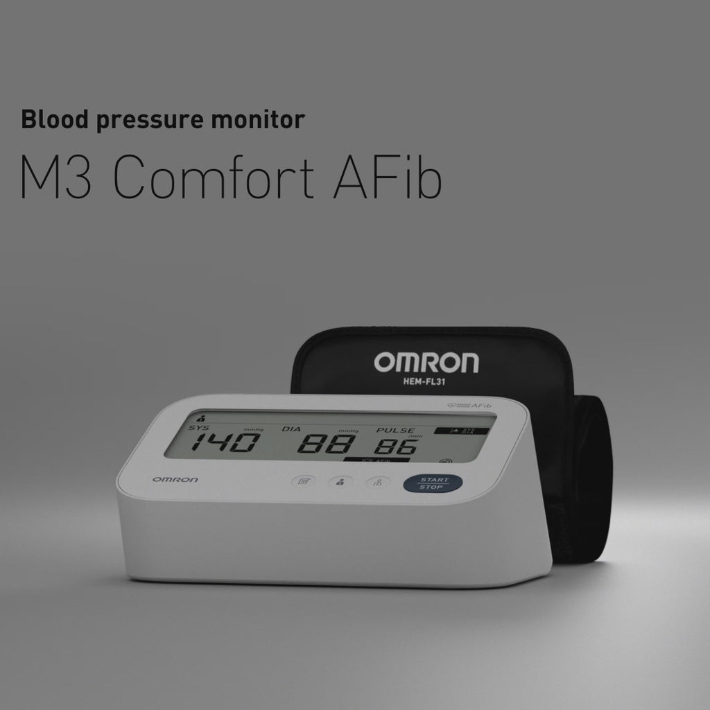 Omron M3 Comfort AFib verenpainemittari video
