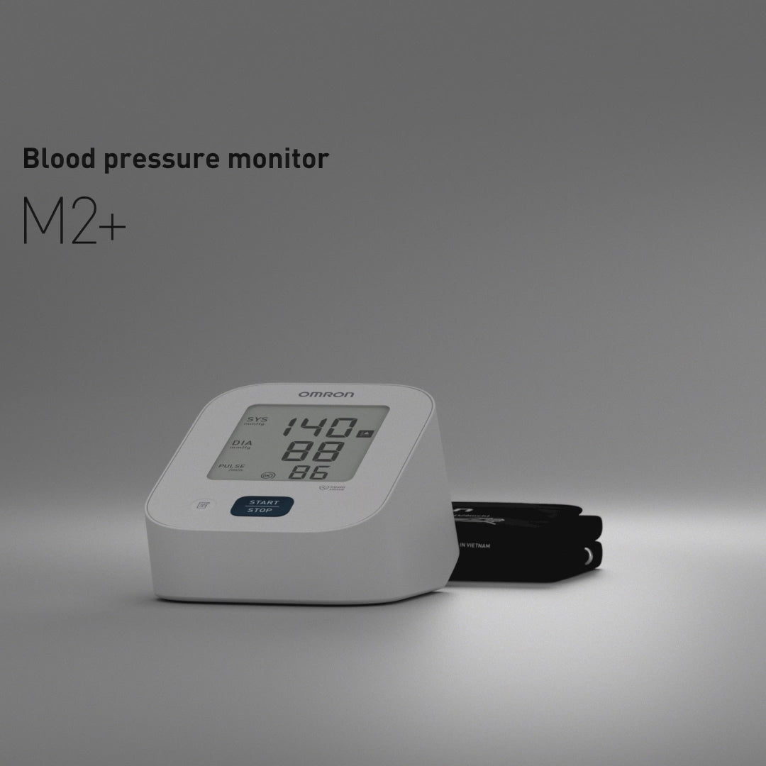 Omron M2+ verenpainemittari video