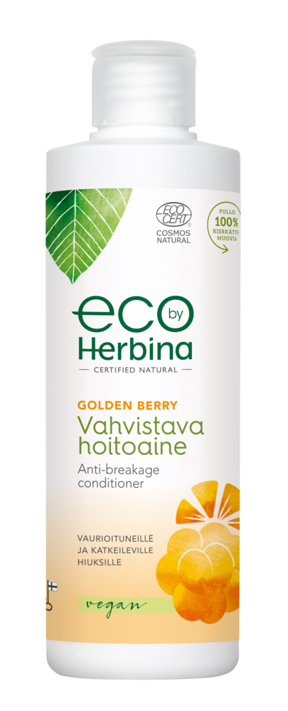 
Eco by Herbina Golden Berry Anti-Breakage hoitoaine 250ml - Default Title
