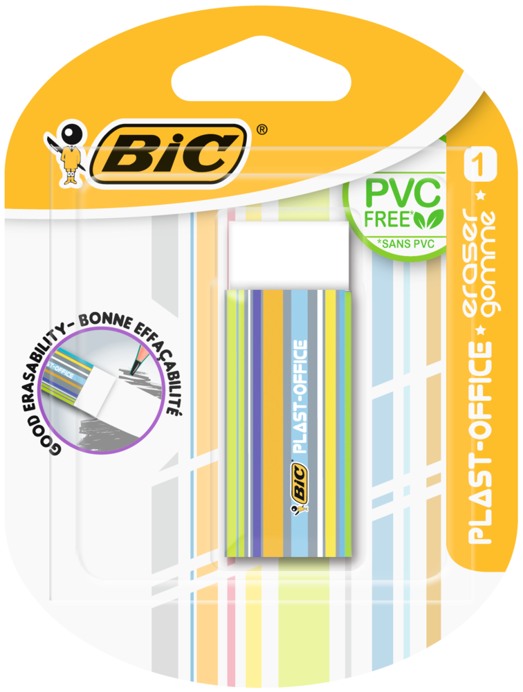 
BIC Plast-Office pyyhekumi 1kpl - Default Title
