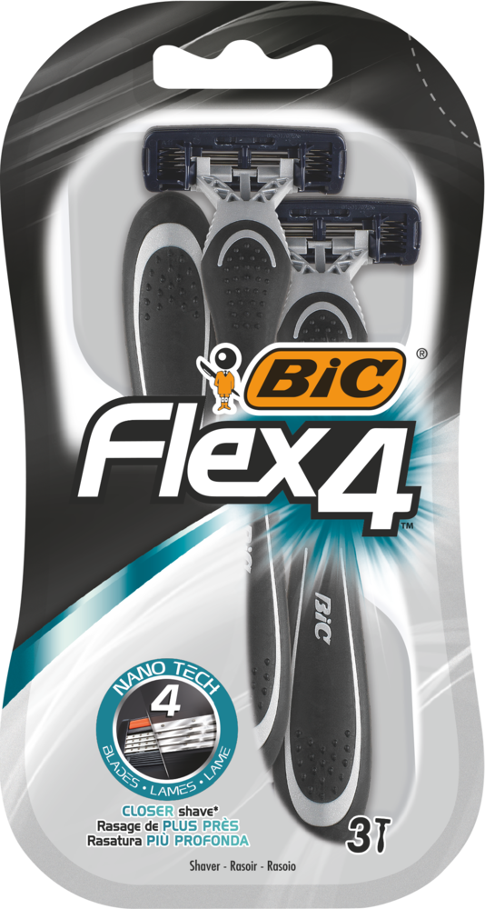 
BIC varsiterä Flex 4 3kpl - Default Title
