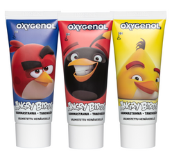 Oxygenol Angry Birds meloni 6+ lasten hammastahna 50ml